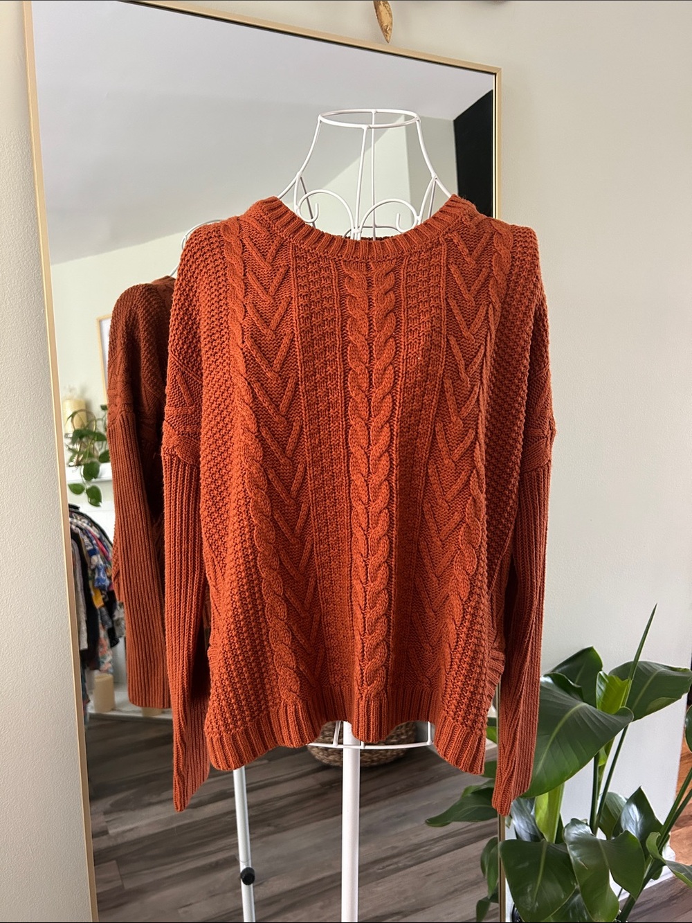 Joseph Cable Knit Crewneck Sweater